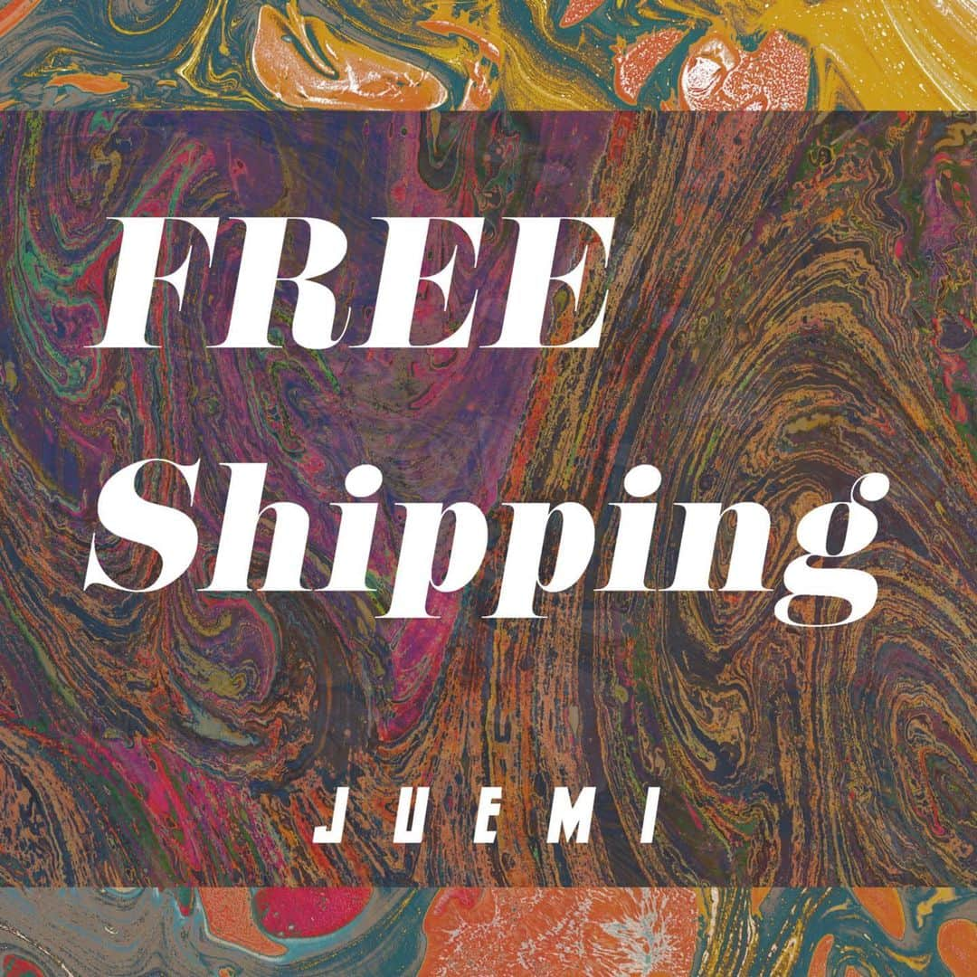 Juemiさんのインスタグラム写真 - (JuemiInstagram)「FREE SHIPPING🛍 ラフォーレの臨時休館にともない、WEBではただいま送料無料キャンペーンを行なっております。お家でのお買い物をお楽しみくださいませ。 明日は発売日です。事前の会員登録をしていただくと、スムーズにご購入ができます。また、新規会員登録で500Pプレゼントしております。 #juemi #juemifair #freeshipping #stayhome」4月24日 18時55分 - _juemi_