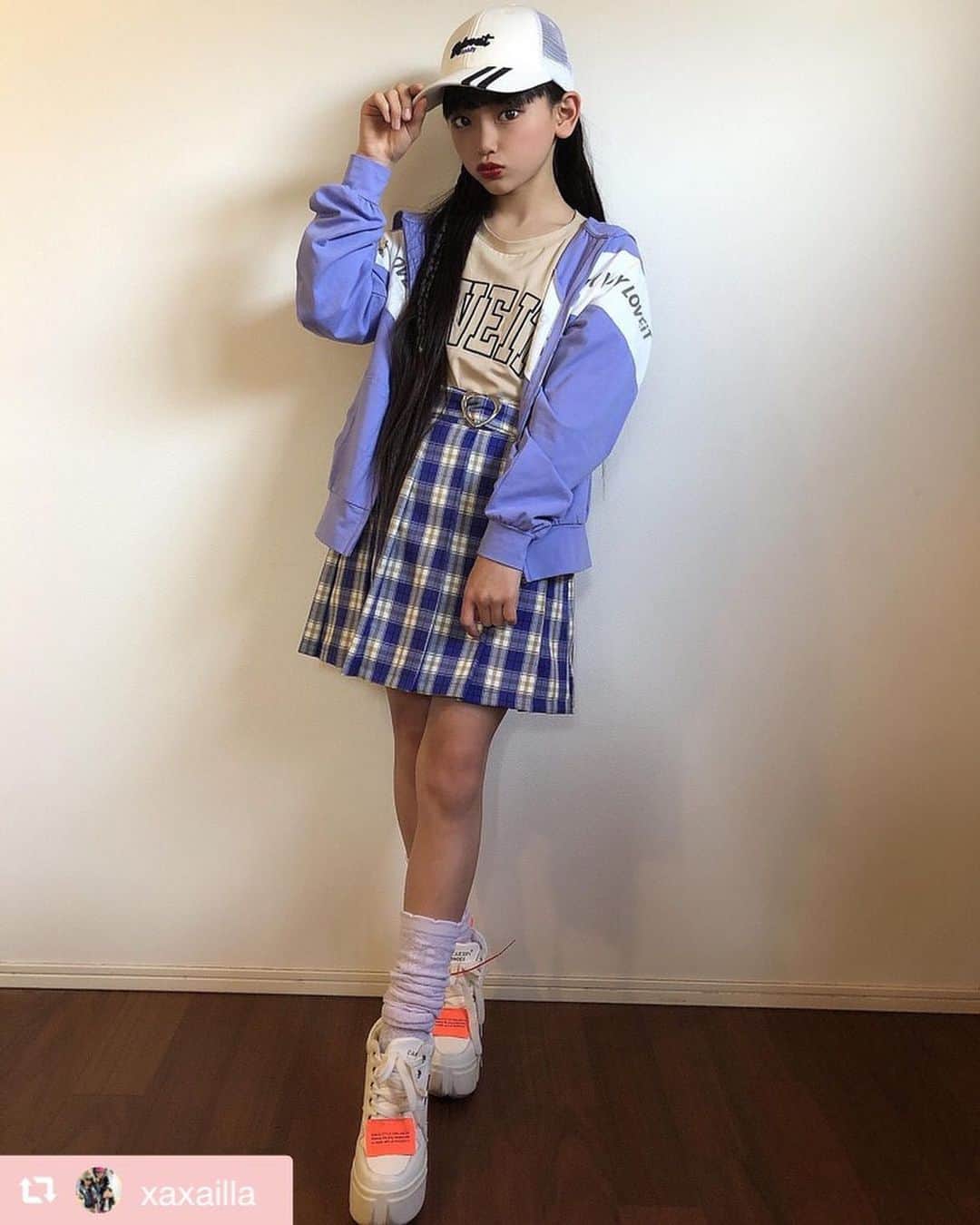Byloveitさんのインスタグラム写真 Byloveitinstagram 新学期コーデキャンペーンにご当選の Xaxailla さまより プレゼント着用で投稿いただきました ありがとうございます Byloveit バイラビット バイラビコーデ Narumiyaonline