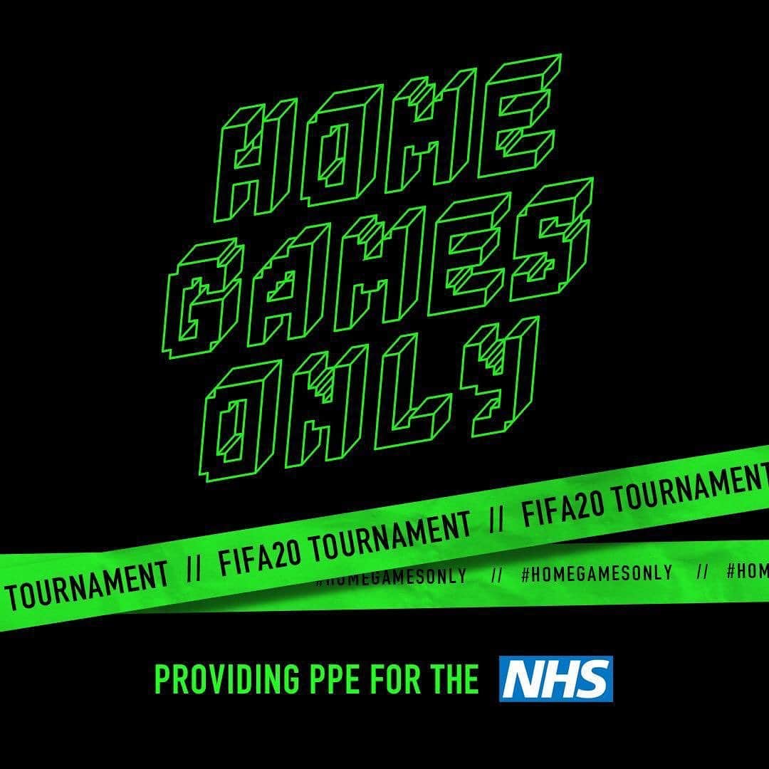 カラム・ウィルソンのインスタグラム：「As we remain in lockdown, we want to continue to get behind the causes that matter most. I’m teaming up with @cyruschristie to bring you the Home Games Only FIFA20 Tournament, providing PPE to the NHS and Care Homes. Head over to @homegamesonly to register. Think you have what it takes to beat me?」