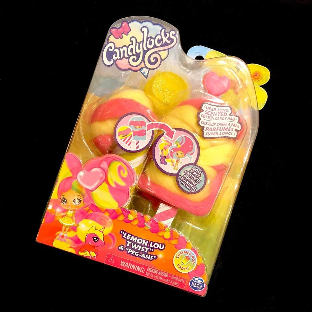 おもちゃやSPIRALさんのインスタグラム写真 - (おもちゃやSPIRALInstagram)「Candy Locks 入荷しました！ 髪の毛で遊べます！  4000円です！！」4月24日 16時06分 - spiral_toy