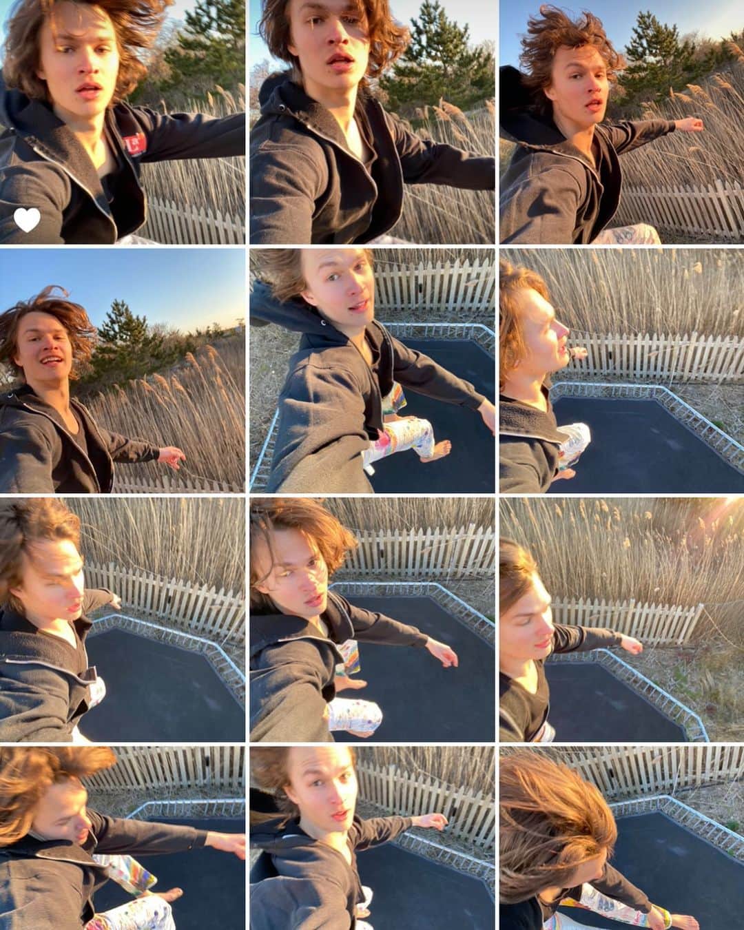 のインスタグラム：「Trampoline」