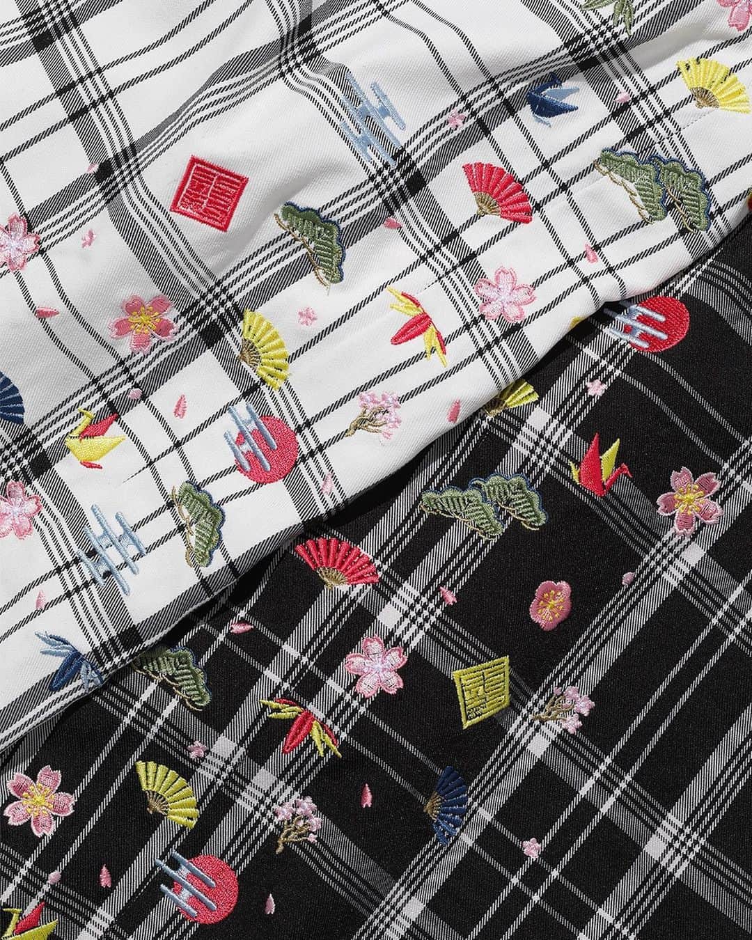 ヴァンキッシュのインスタグラム：「■ Floret Loose Silhouette Check Shirt[VWS002] Color:White.Black Size:Free ㅤㅤㅤㅤㅤㅤㅤㅤㅤㅤㅤㅤ ■ Floret Check wide short Pants[VWP5001] Color:White/Black Size:Free  ㅤㅤㅤㅤㅤㅤㅤㅤㅤㅤㅤㅤㅤ Shop link bio！ ——————————————— ‪#VANQUISH #vanquishjp」