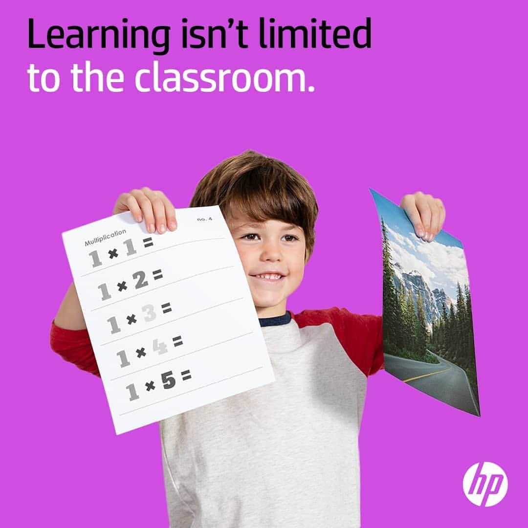 HP（ヒューレット・パッカード）のインスタグラム：「HP is here to help you homeschool your kids with hundreds of printable learning activities. Go to the link in bio to check out all the content.」