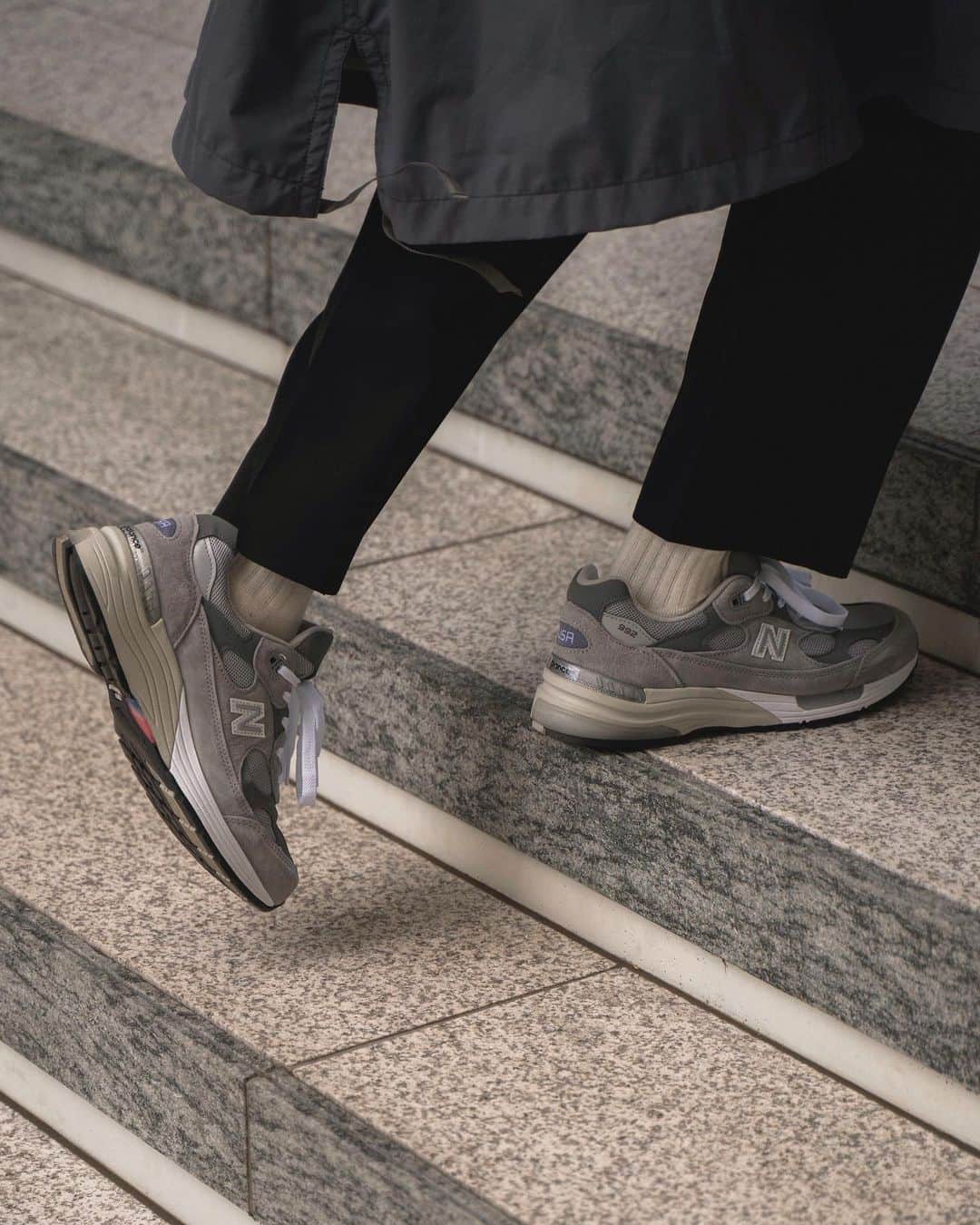 Ryoさんのインスタグラム写真 - (RyoInstagram)「ㅤㅤㅤㅤㅤㅤㅤㅤㅤㅤㅤㅤㅤ 思ってたより履きやすくて歩きやすい！ 何より合わせやすい👟 #newbalance992」4月25日 12時32分 - ryo__takashima