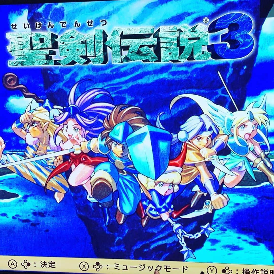 江口拓也さんのインスタグラム写真 - (江口拓也Instagram)「リメイクをさらに楽しむために、同時にやってる🥺👌 #聖剣伝説3」4月25日 12時57分 - takuyaeguchi81