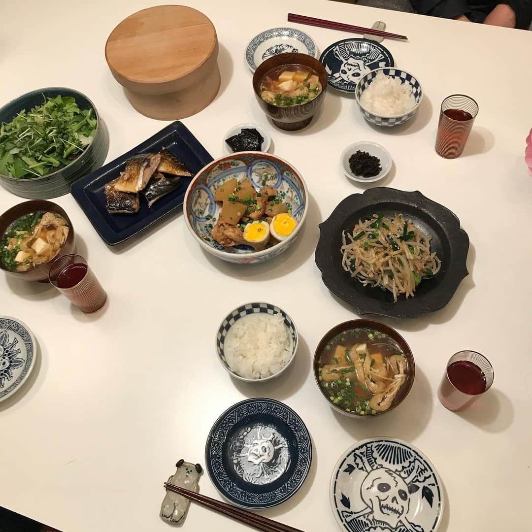 丸山敬太さんのインスタグラム写真 - (丸山敬太Instagram)「昨夜の晩ご飯！！ ていねいふうな暮らしw」4月25日 13時02分 - keitamaruyama