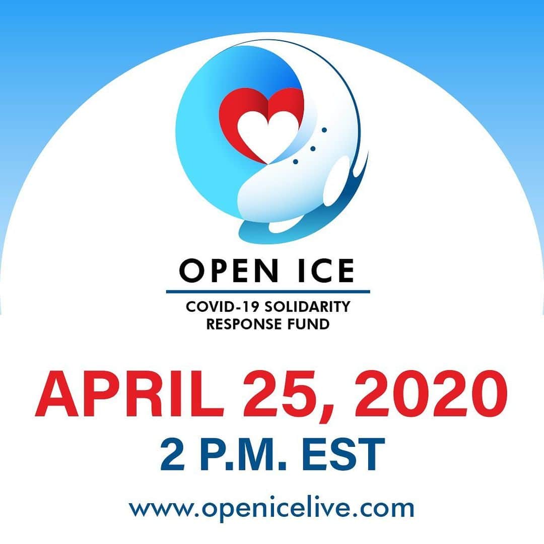 ヴァレンティーナ・マルケイのインスタグラム：「Join us Tomorrow night at 2pm EDT/ 8pm (Italian time) for @openice.live ! The event features an extensive list of figure skating legends, past and present, all willing to donate their time, energy, and talent to the cause.  It will air LIVE on @openice.live official website, @isufigureskating YouTube Channel and on @oniceperspectives  YouTube Channel.  Open Ice aims to entertain, engage and give hope to a skating community in self-isolation.♥️ Fans will have the chance to interact through live chat.  Donations to the U.N Foundation’s COVID-19 Response Fund!  Domani alle 20 (orario italiano) tanti dei vostri pattinatori preferiti di tutto il mondo parteciperanno a questo talk show live sul canale youtube dell’ @isufigureskating , sul sito di @openice.live e sul canale YouTube di @oniceperspectives ! Avrete la possibilità di interagire con noi attraverso commenti e donando, perché tutto questo viene fatto per supportare l’United Nation Foundation! Vi aspettiamo !😍🤩💪🏻⛸ #openicelive #togetherwestand #skatinglove」