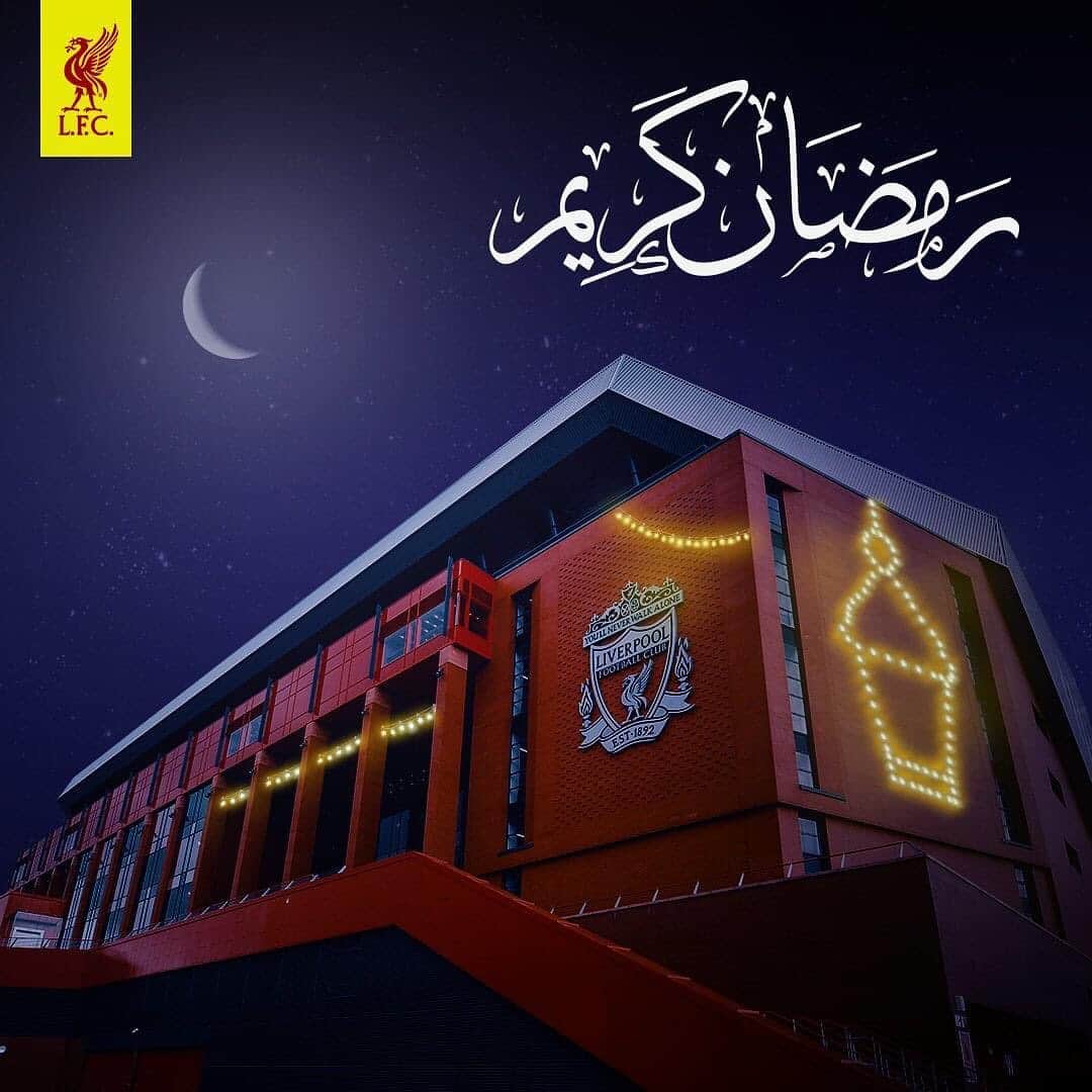 リヴァプールFCさんのインスタグラム写真 - (リヴァプールFCInstagram)「From all of us at #LFC, we wish a blessed Ramadan to everyone celebrating.  #RamadanMubarak」4月25日 6時21分 - liverpoolfc