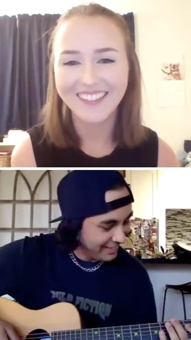 ヴィック・フエンテスのインスタグラム：「So excited to share some good news with you guys! My nonprofit, @LTDFoundation just did our very first virtual #DREAMDAY ! We’ve been trying to come up with creative ways to keep #DREAMDAYS going while practicing social distancing and maintaining the health and safety of our guests. So, we are adding this approach to make more dreams come true for kids and young adults living with life-threatening illnesses. Our first virtual #DREAMDAY guest was Rachel. She is just one of the sweetest, most optimistic, inspiring, and sparkling people that I’ve ever met. She’s beaten bone Cancer multiple times, lost her leg, graduated college while in remission, and is still fighting everyday with a smile on her face. If you or someone you know is battling a life-threatening illness, please submit your story so that we can give you a #DREAMDAY just like Rachel! Just go to LTDFoundation.org and click 'APPLY' 🖤🤘」