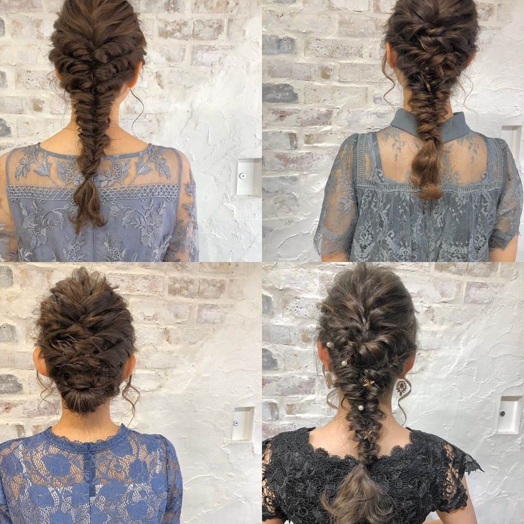 野澤 琢眞（Takuma Nozawa）のインスタグラム：「女子の服って素敵！ ・ #ヘアアレンジ#ヘアセット#ヘアスタイル#美容師#美容室 #ヘアアレンジ動画」