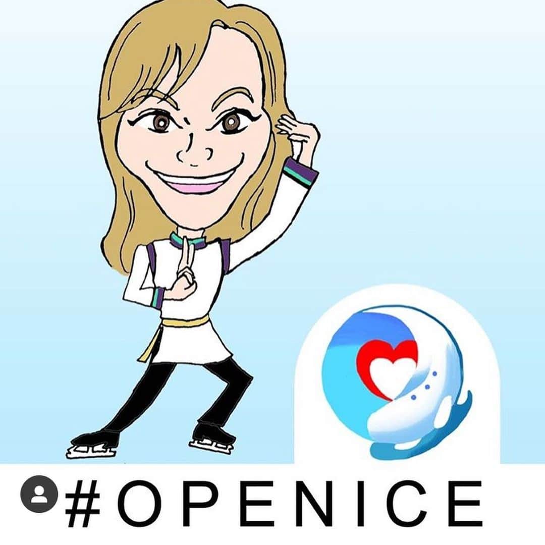 シェイ＝リーン・ボーンのインスタグラム：「Come join us on Open Ice tomorrow at 2pm. It will be a World Skating Extravaganza! 🌍 ⛸🤸‍♀️❤️ @openice.live #seimei @illusthiro #openice @ka2sh #love #skatingfamily @unfoundation」