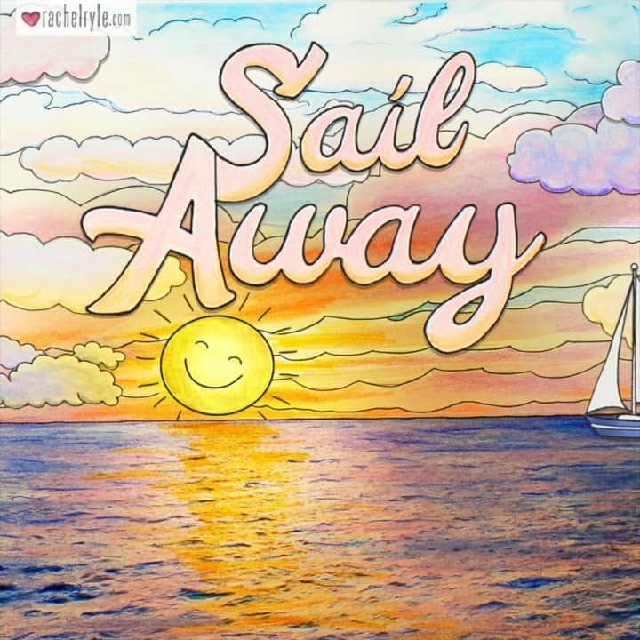 Rachel Ryleのインスタグラム：「Who else feels like sailing away? Luckily for me, I recently went on this amazing trip to St.Lucia to “sail”abrate my birthday in early March! You may have seen me share some of my adventure on @rachelrylelife, but while I was there I had this piece in the works all along! In addition to animation, a big passion of mine is capturing & telling the story of the places I travel. So with that I hope you enjoy taking this trip with me! I figured I’m not the only one who would love an escape right about now. Hopefully this piece has brought you some sailing sunshine & has given you a minute of feeling far away from home. I wanted to finish & post this sooner, though coming back into the pandemic has had me focused on creating other content. Secretly I just wish I was still sailing & snorkeling on the deep blue sea. A huge thank you to my once Colorado neighbors turned captains, @roxannasears & @johnsonphil for your gracious hospitality & invitation to join you in @sailingsonder! I truly appreciate you helping me capture the footage I needed to tell this story, and for dealing with my daily request for photo sessions. Thank you for everything! This trip was unlike any other I’ve ever been on, and I do believe my heart is still sailing with you out at sea! 💕⛵️🌴🇱🇨 #stopmotion #animation #art #instavideo #instavid #escape #travel #vacation #sail #sailing #sailingsonder #sailor #sailboat #boat #boatlife #yacht #yachtlife #ocean #sea #vitaminsea #snorkel #snorkeling #coral #fish #stlucia #pitons #island #caribbean #escape #sailaway #sailawaywithme」