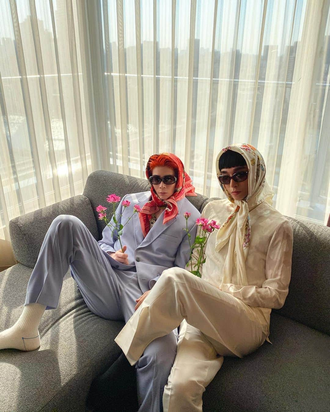 Noah（ノア）さんのインスタグラム写真 - (Noah（ノア）Instagram)「I’m a Rose for sure. Is T the Blanche?! #TaikiNoah#GoldenGirls 🌹」4月25日 21時41分 - noah_bbb