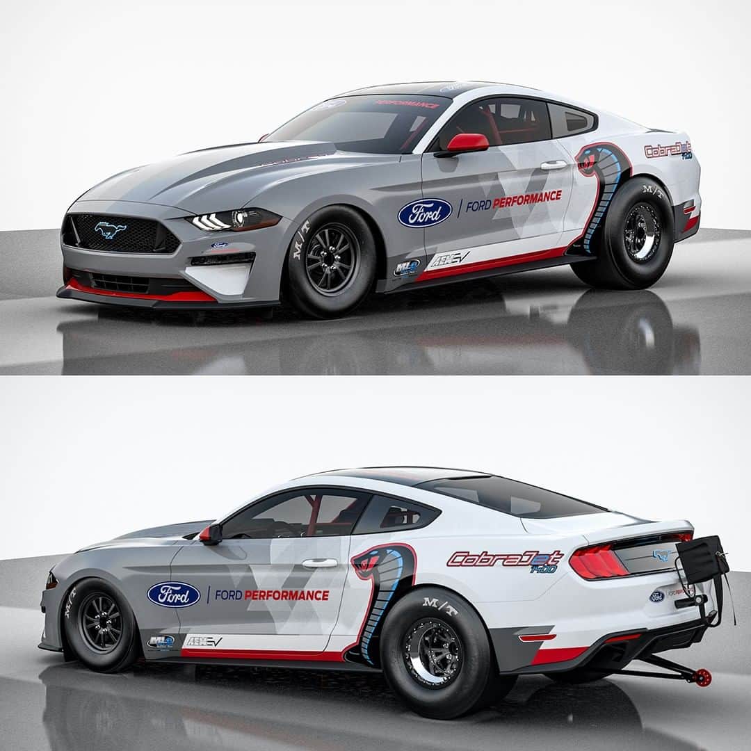HYPEBEASTさんのインスタグラム写真 - (HYPEBEASTInstagram)「#hypeAF: @ford has built its first-ever electric drag race car with help from suppliers, including MLe Racecars, Watson Engineering, AEMEV, and Cascadia. As its name — the Mustang Cobra Jet 1400 — suggests, the factory-built battery-electric racer can push out an incredible 1,400 horsepower and 1,100 pound-feet of torque through what appears to be a two-speed transmission. Visit the link in bio for more details.⁠ Photo: Ford」4月25日 15時15分 - hypebeast