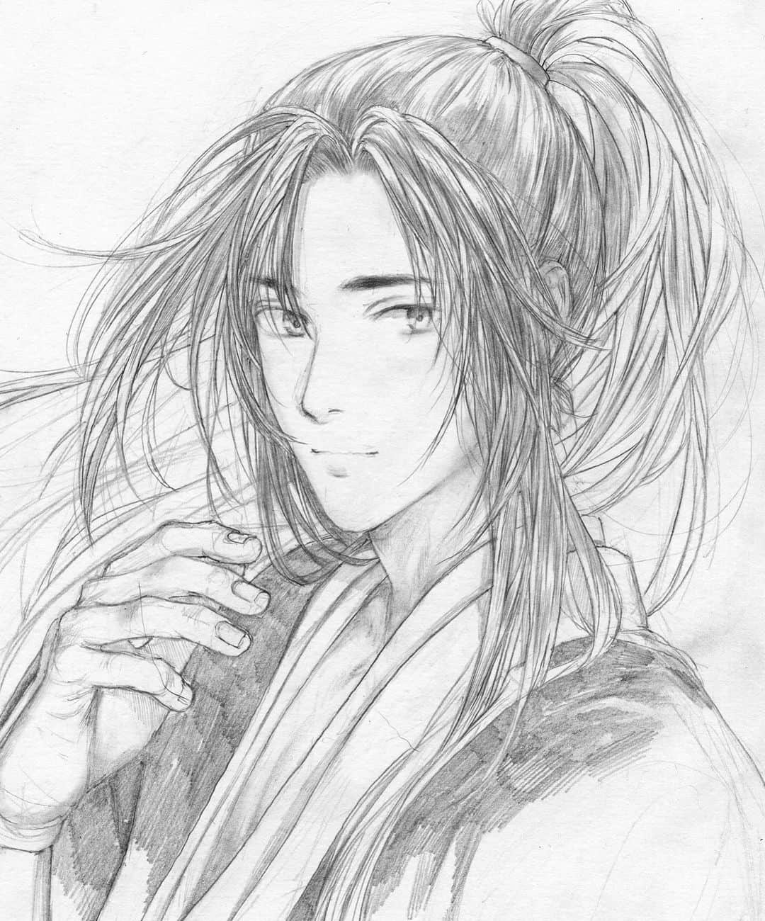 知花シンジさんのインスタグラム写真 - (知花シンジInstagram)「Wei Wuxian ⁣ One of the most suggested here for the challenge! Had fun drawing him ✨⁣ ⁣ #魏无羡 #魔道祖师 #sixfanarts #modaozushi #weiwuxian #イラスト #일러스트」4月25日 15時55分 - artbyshinji