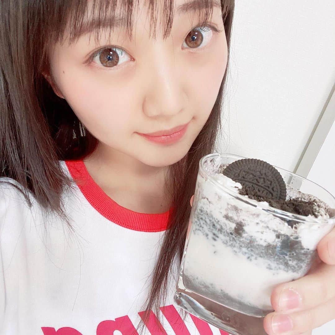 稲垣香織さんのインスタグラム写真 - (稲垣香織Instagram)「・ ・ ・ ふふふふふふ♥🍪🥛 美味しかった😋  #オレオ #オレオクッキーミルク」4月25日 17時07分 - kaori.team4_16