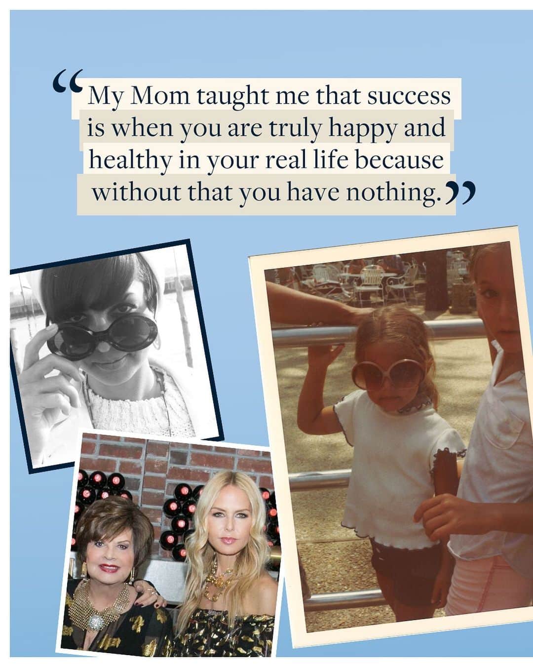 ブルックス ブラザーズさんのインスタグラム写真 - (ブルックス ブラザーズInstagram)「お母さんの言葉は、いつも心の中に残っているもの🥂 . 「実生活が本当に幸せで健康でなければ、成功とは言えないのよ。それがなければ、何も持っていないのと同じだから。と母は教えてくれました。」ファッションデザイナーのレイチェル・ゾーが語ってくれました。 . Quote and photos from : @RachelZoe . #MothersDay #BrooksBrothersWomen #母の日 #ブルックスブラザーズ」5月10日 15時25分 - brooksbrothersjapan