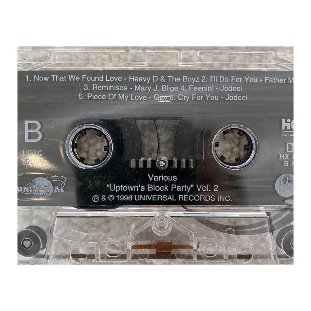 ラシダ・ジョーンズさんのインスタグラム写真 - (ラシダ・ジョーンズInstagram)「Andre Harrell gave me this promotional cassette of the artists on his label Uptown in 1996...I was 20 and wore it OUT.  Little did I know that all these years later it would still be my favorite grouping of songs ever!! Andre's taste and nurturing of talent was beyond inspired. So many jams on here!!!」5月10日 11時07分 - rashidajones