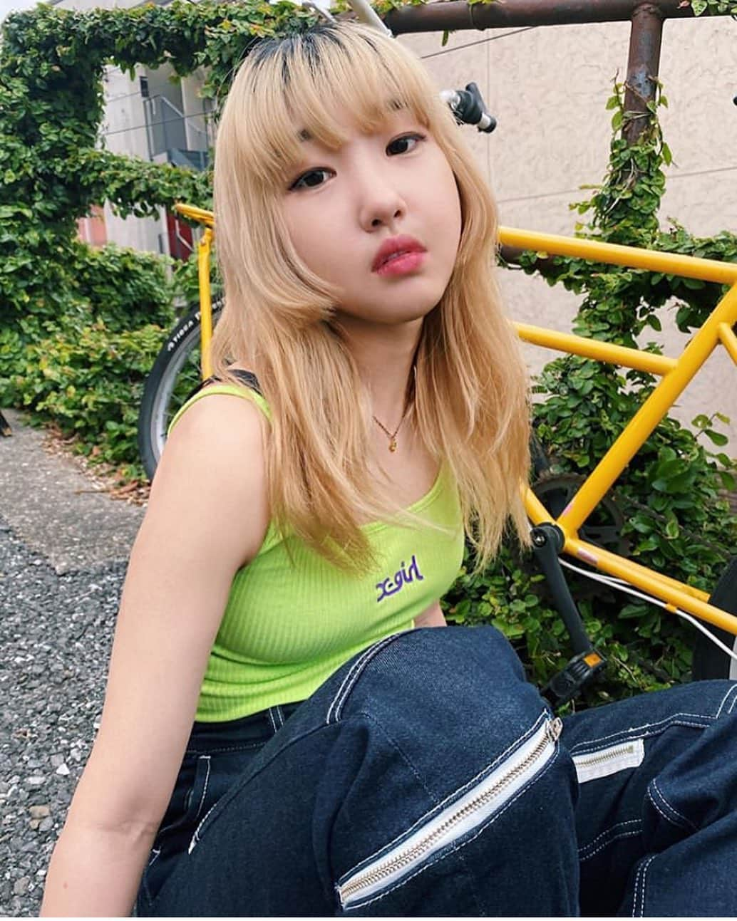 XGIRL_ootdさんのインスタグラム写真 - (XGIRL_ootdInstagram)「#xgirl_ootd @cheeriobella  X-girl store スタッフ ・ ------------------------------ ・ ▪️2-PACK CAMISOLE ¥5,000+tax ・ ------------------------------- #xgirl #xgirljp #xgirlus」5月10日 11時09分 - xgirl_ootd