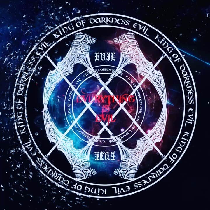 EVILのインスタグラム：「#evil  #everythingisevil  #kingofdarkness」