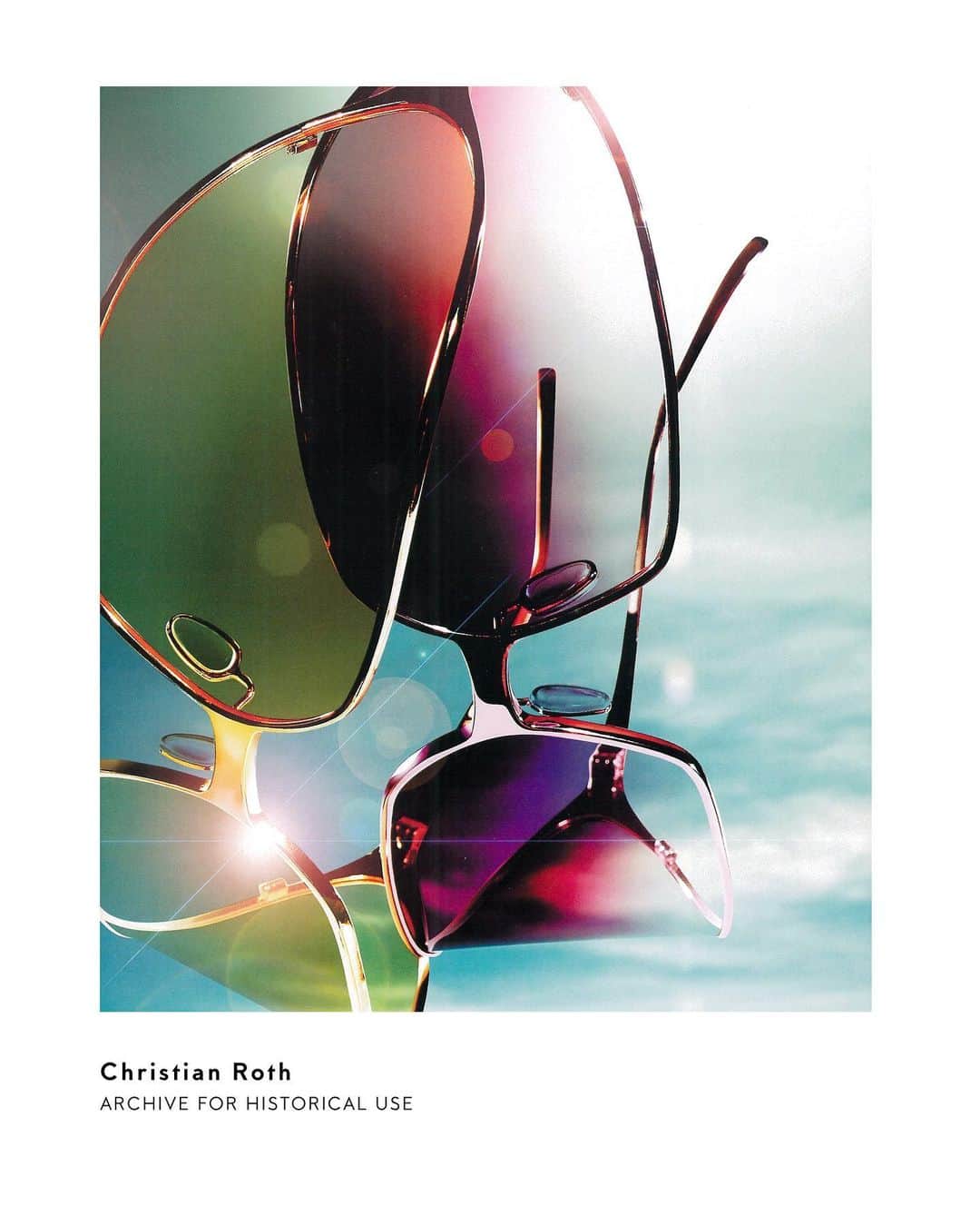 のインスタグラム：「Christian Roth archive does historical use. Pink & yellow titanium mask: Elle Canada June 2004」