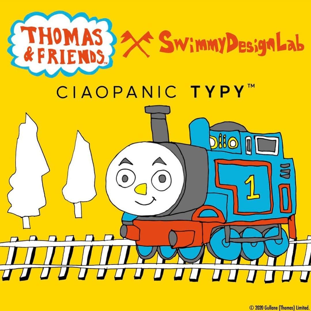 CIAOPANIC TYPYさんのインスタグラム写真 - (CIAOPANIC TYPYInstagram)「TYPY TVでもアイテムラインナップご紹介中📺 . . . THOMAS&FRIENDS×CIAOPANIC TYPY by SwimmyDesignLab﻿ ﻿ ﻿ CIAOPANIC TYPYで毎年人気の﻿ きかんしゃトーマスコラボ。﻿ ﻿ ﻿ きかんしゃトーマスは今年、原作誕生から75周年!!﻿ それを記念してSwimmyDesignLab描きおろしによるトリプルコラボレーションでリリース！﻿ ﻿ ﻿ 親子おそろいで楽しめるウエアから、﻿ 雑貨まで豊富なコレクションで展開しています。﻿ ﻿ ﻿ そして、今回は店舗限定のスペシャルアイテムもご用意しました！﻿ ﻿ ﻿ 2020年公開予定の新作﻿ 「映画　きかんしゃトーマス　チャオ！とんでうたってディスカバリー!!」に﻿ 登場する新キャラクターがプリントされたTシャツを販売致します。﻿ 店舗限定の展開となります。﻿ ﻿ ﻿ ＜スペシャルアイテム展開店舗＞﻿ PAL CLOSET店﻿ ZOZOTOWN店﻿ ﻿ ﻿ ﻿ 詳しくは画像タップもしくは﻿ プロフィール内URLから特設サイトでチェックしてください🏷﻿ ﻿ ﻿ ﻿ ﻿ #ciaopanictypy #チャオパニックティピー  #きかんしゃトーマス  #トーマス #swimmydesignlab  #コラボ  #コラボ商品  #キッズファッション  #キッズ服  #こどもふく #子供服  #パーシー #エミリー #ヒロ  #ガブリエラ  #ジーナ  #ハロルド  #ニア  #とんでうたってディスカバリー #映画」4月26日 7時45分 - ciaopanictypy