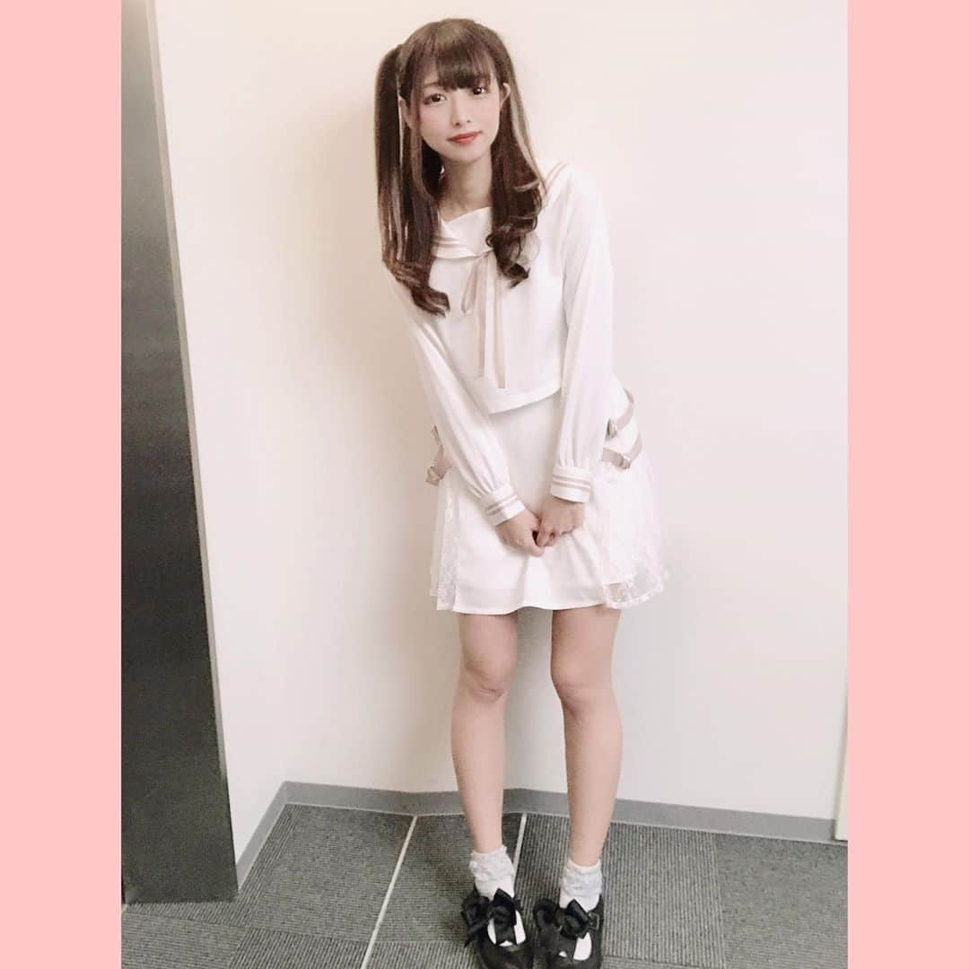 望月みゆさんのインスタグラム写真 - (望月みゆInstagram)「白セーラーみゆちゃん🎀  #望月みゆ  #みゆちぃ　#miyuchy #バンもん　#banmon #セーラー服  #セットアップ #wego #japanesegirl  #japaneseidol」4月25日 23時52分 - myc416