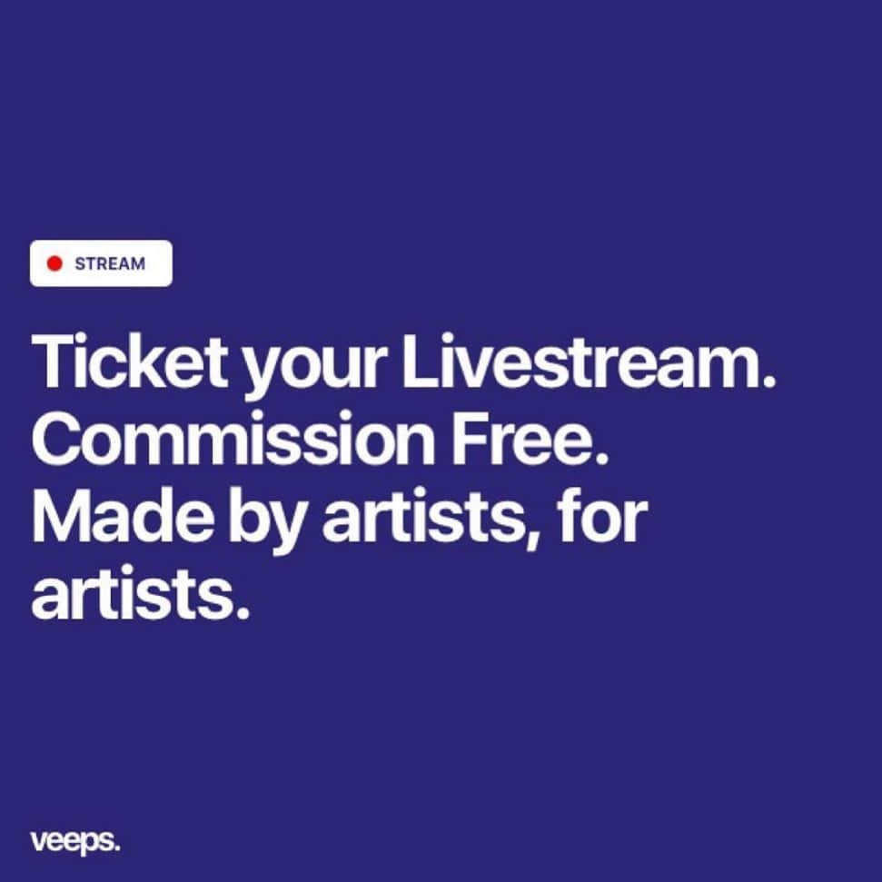 ジョエル・マッデンのインスタグラム：「SO MANY ARTISTS WE KNOW AND THEIR TOURING FAMILIES ARE OUT OF WORK. IN MANY CASES THEY WERE JUST GETTING BY AS IT WAS. THEY ARE LOOKING FOR SOLUTIONS, AND THE FANS CARE. WE BUILT VEEPS TO HELP. COMMISSION FREE, FOR ARTISTS BY ARTISTS.  KEEP MAKING MUSIC THE WORLD NEEDS IT❤️」