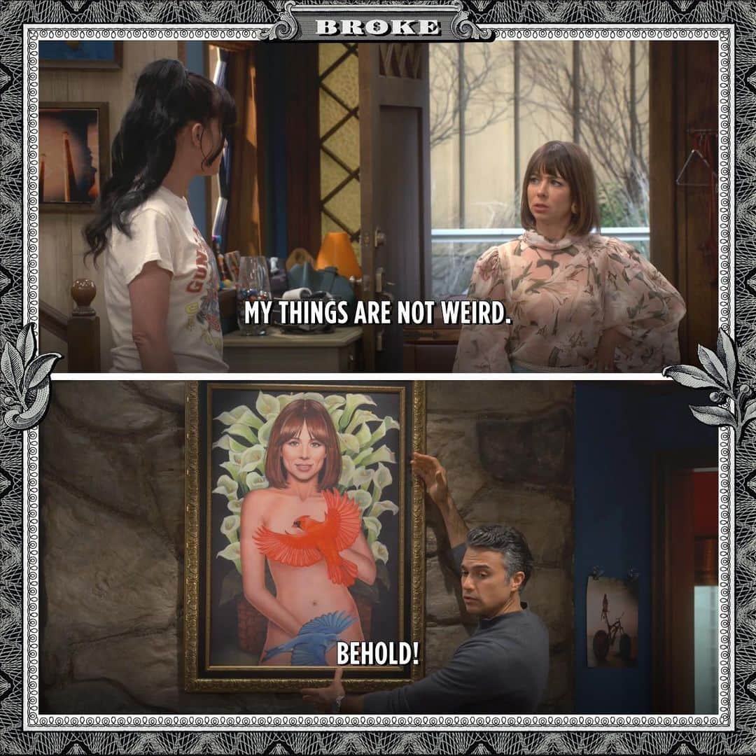 CBSさんのインスタグラム写真 - (CBSInstagram)「We may have to agree to disagree on the definition of the word “weird.” New episodes of @broke air Thursdays at 9:30/8:30c!」4月26日 4時10分 - cbstv