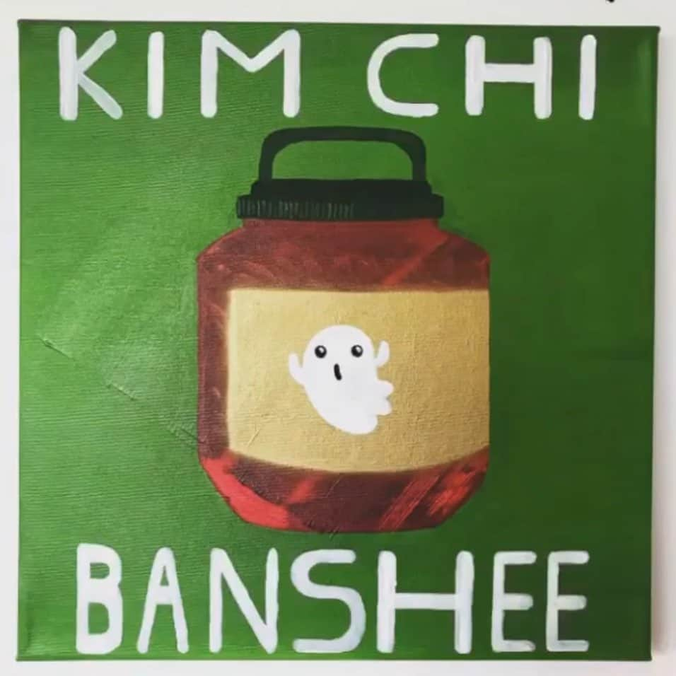 Kishi Bashiさんのインスタグラム写真 - (Kishi BashiInstagram)「kimchi banshee. It taste so ghoul #dadjokes #sorrynotsorry @cleopatratheartist 👏🏼👏🏼」4月26日 4時39分 - kishi_bashi