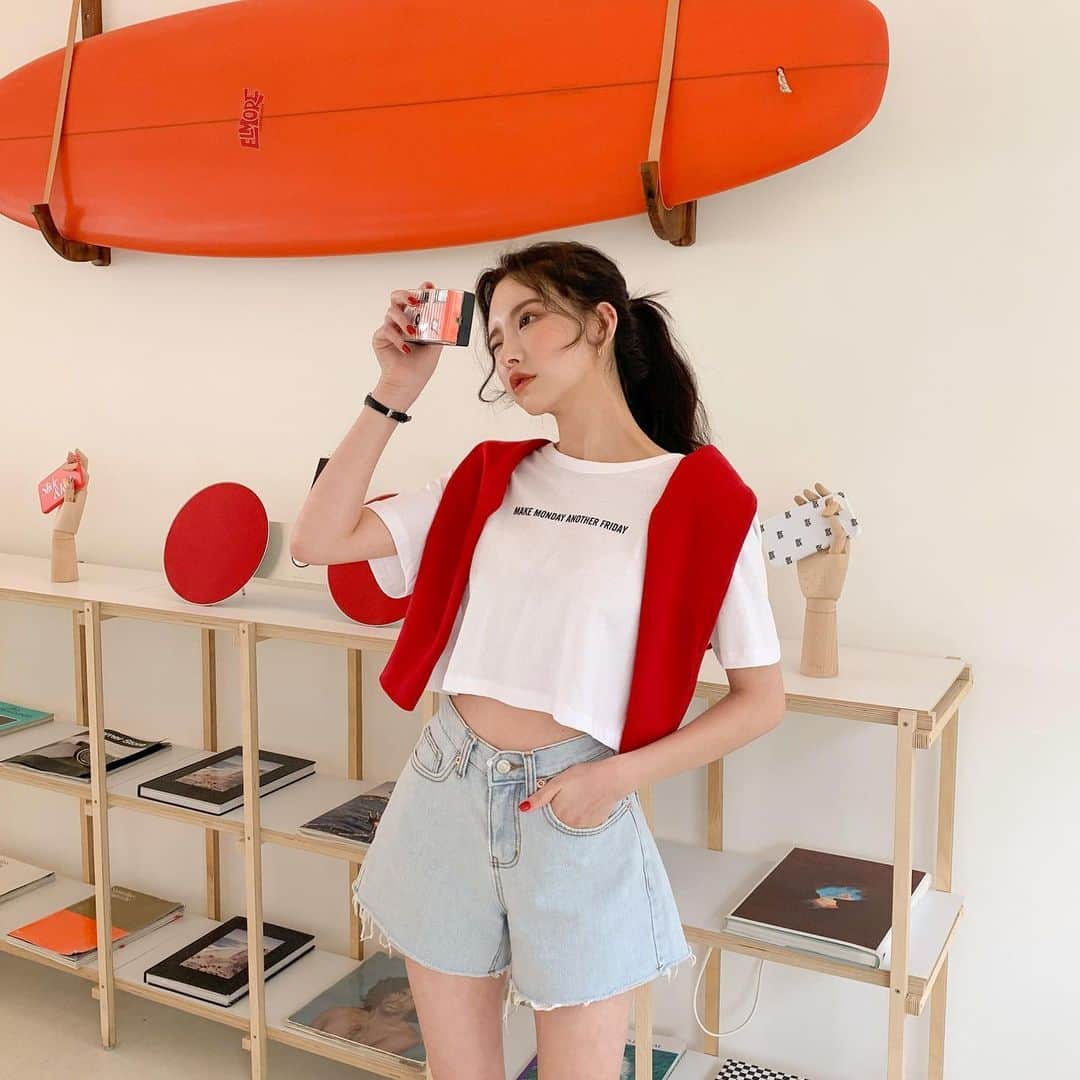 Chuuのインスタグラム：「주말 잘 보내고계신가유❤️#chuuseoul」