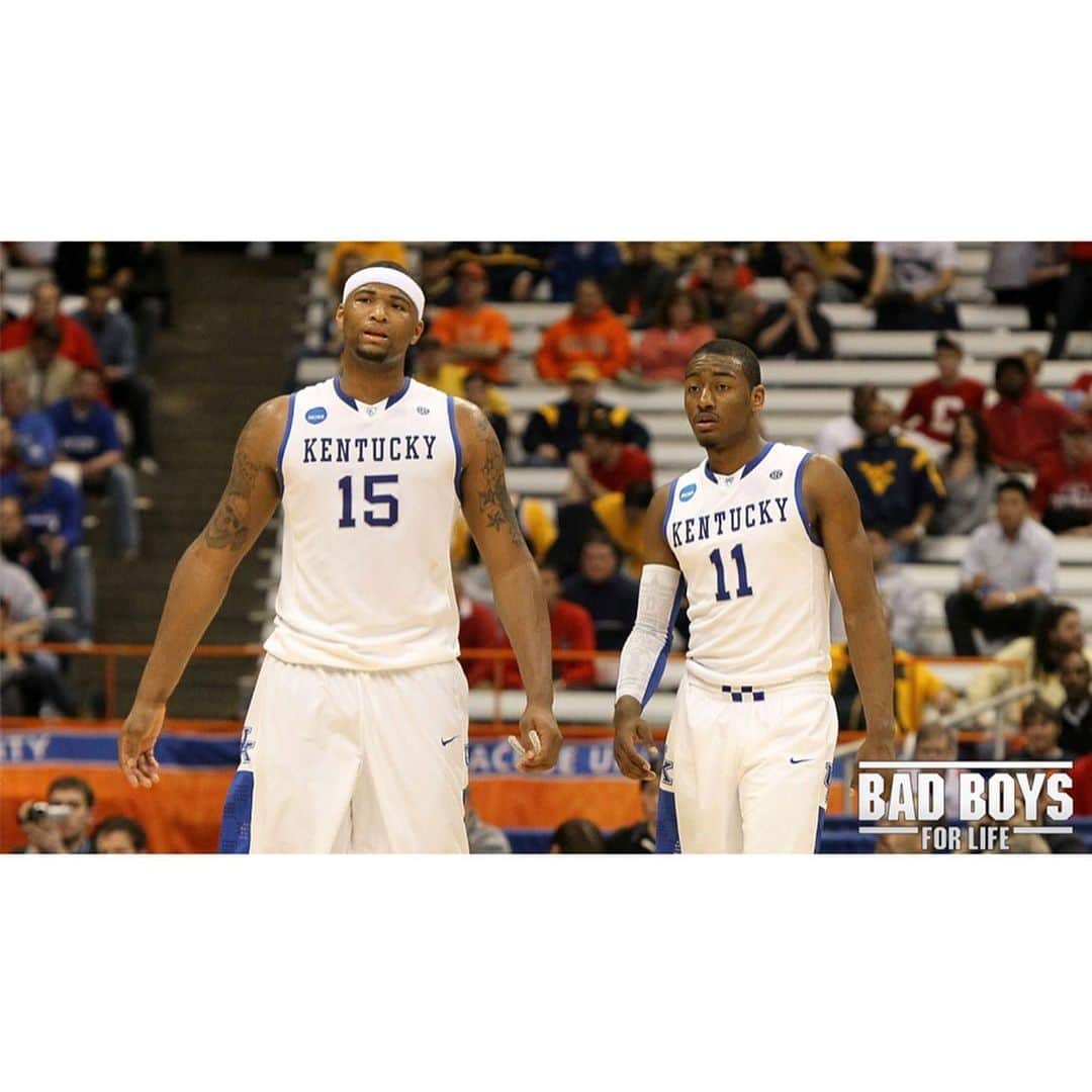 デマーカス・カズンズのインスタグラム：「Bad boys for life @johnwall. Check out #BadBoysForLife in stores and On-Demand today!」