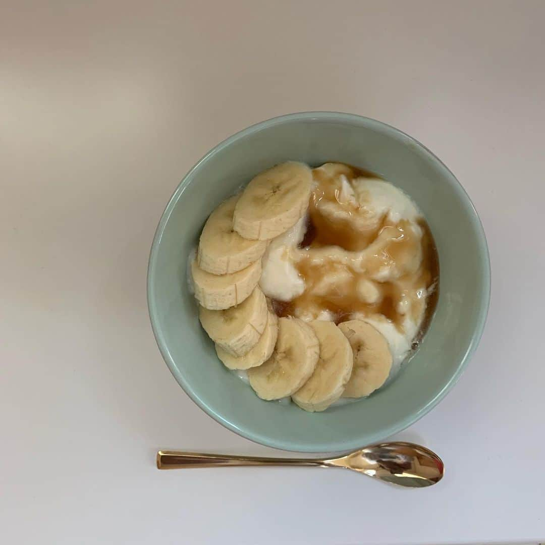 外園愛理のインスタグラム：「オートミール🥣」