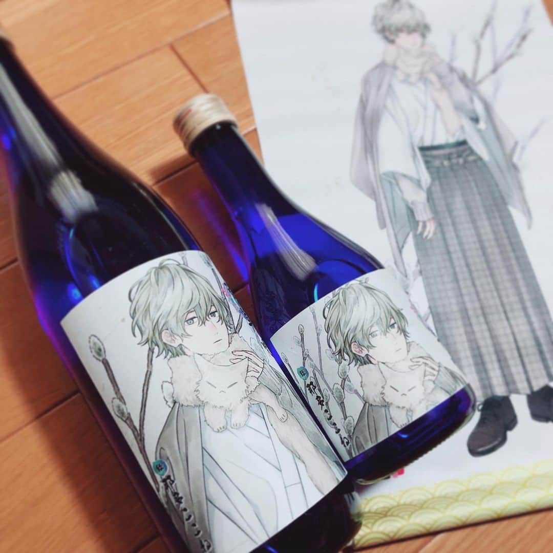 のインスタグラム：「お酒のラベルに絵を載せていただく経験をさせてもらえて本当に嬉しいです…！ 気になる方は是非、由希くんをお迎えください☺️ 「蔵人美男児」で検索してみてね🍶 ▶︎ https://tsukurunomori.co.jp/bidanji-character/2056」