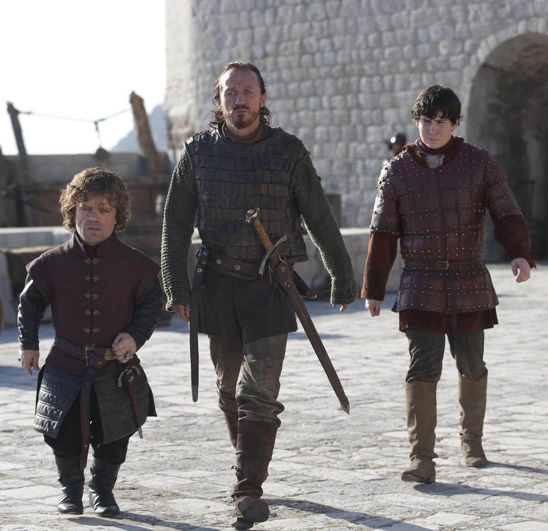 ピーター・ディンクレイジのインスタグラム：「Tyrion, Bronn, and Podrick」