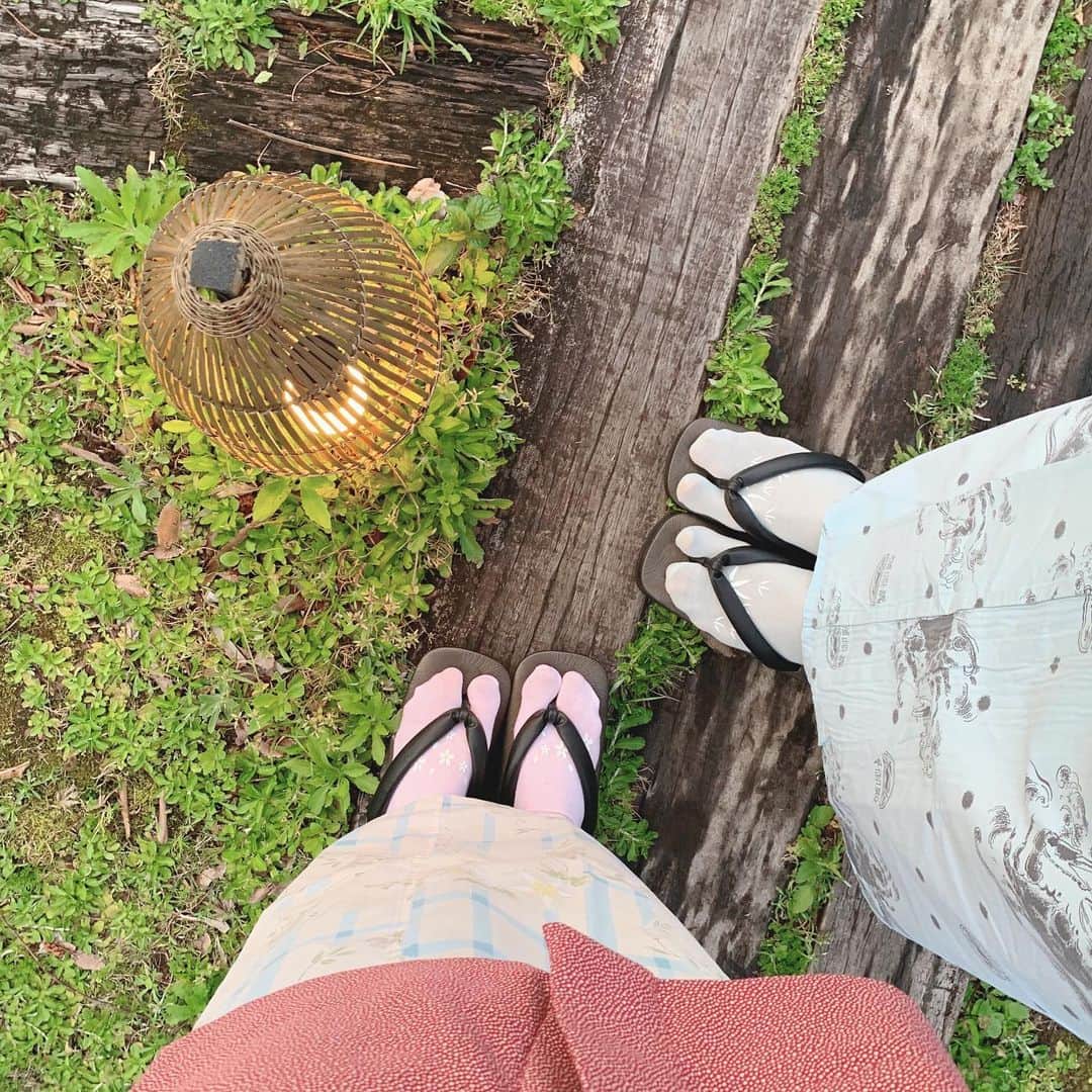 待鳥志織さんのインスタグラム写真 - (待鳥志織Instagram)「・ 👘♡♡ 前の！」4月27日 1時17分 - __.shiori_