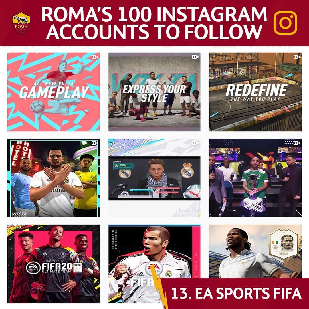 ASローマさんのインスタグラム写真 - (ASローマInstagram)「📲 Part 2️⃣: #ASRoma's 1️⃣0️⃣0️⃣ Instagram accounts to follow in 2️⃣0️⃣2️⃣0️⃣」4月27日 2時03分 - officialasroma