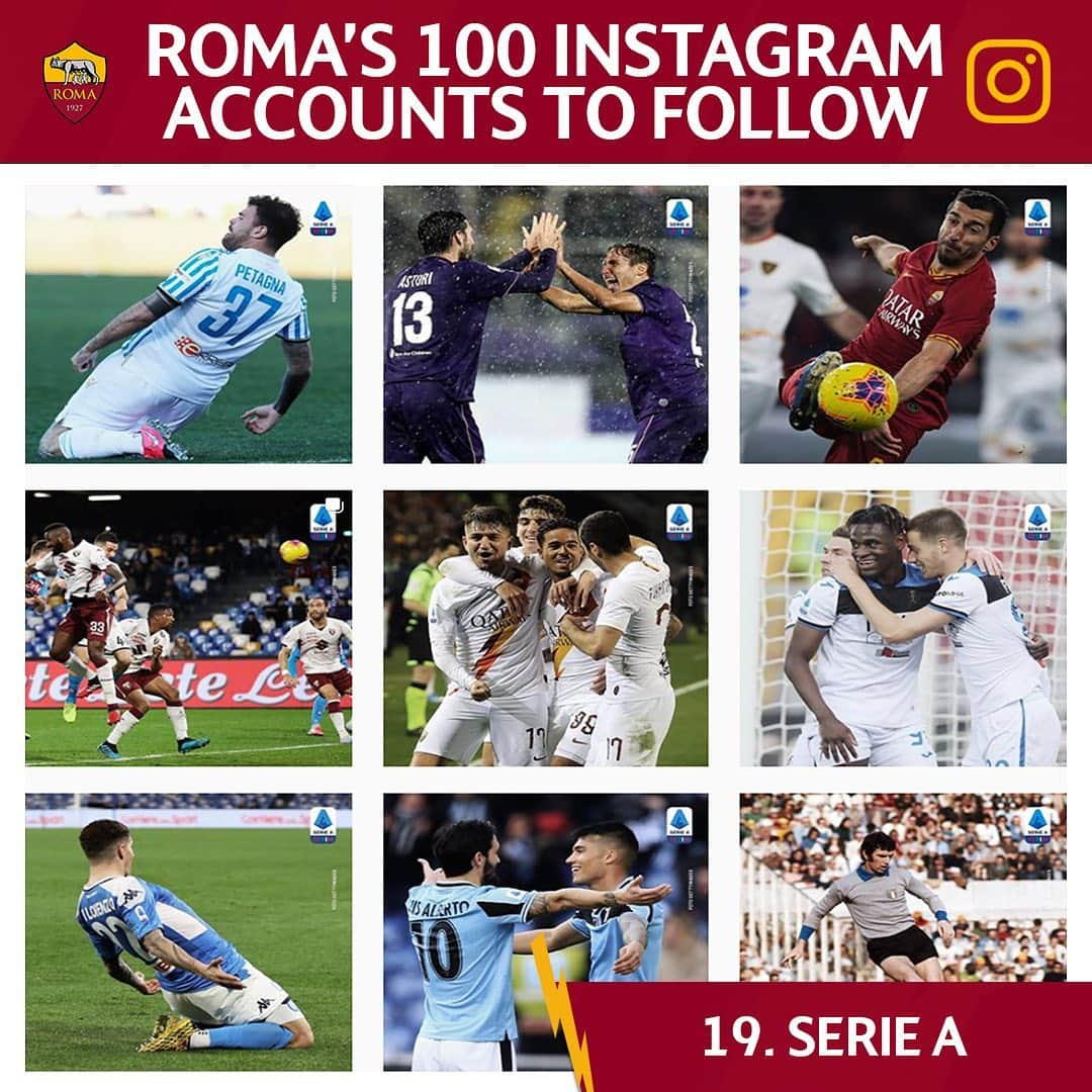 ASローマさんのインスタグラム写真 - (ASローマInstagram)「📲 Part 2️⃣: #ASRoma's 1️⃣0️⃣0️⃣ Instagram accounts to follow in 2️⃣0️⃣2️⃣0️⃣」4月27日 2時03分 - officialasroma