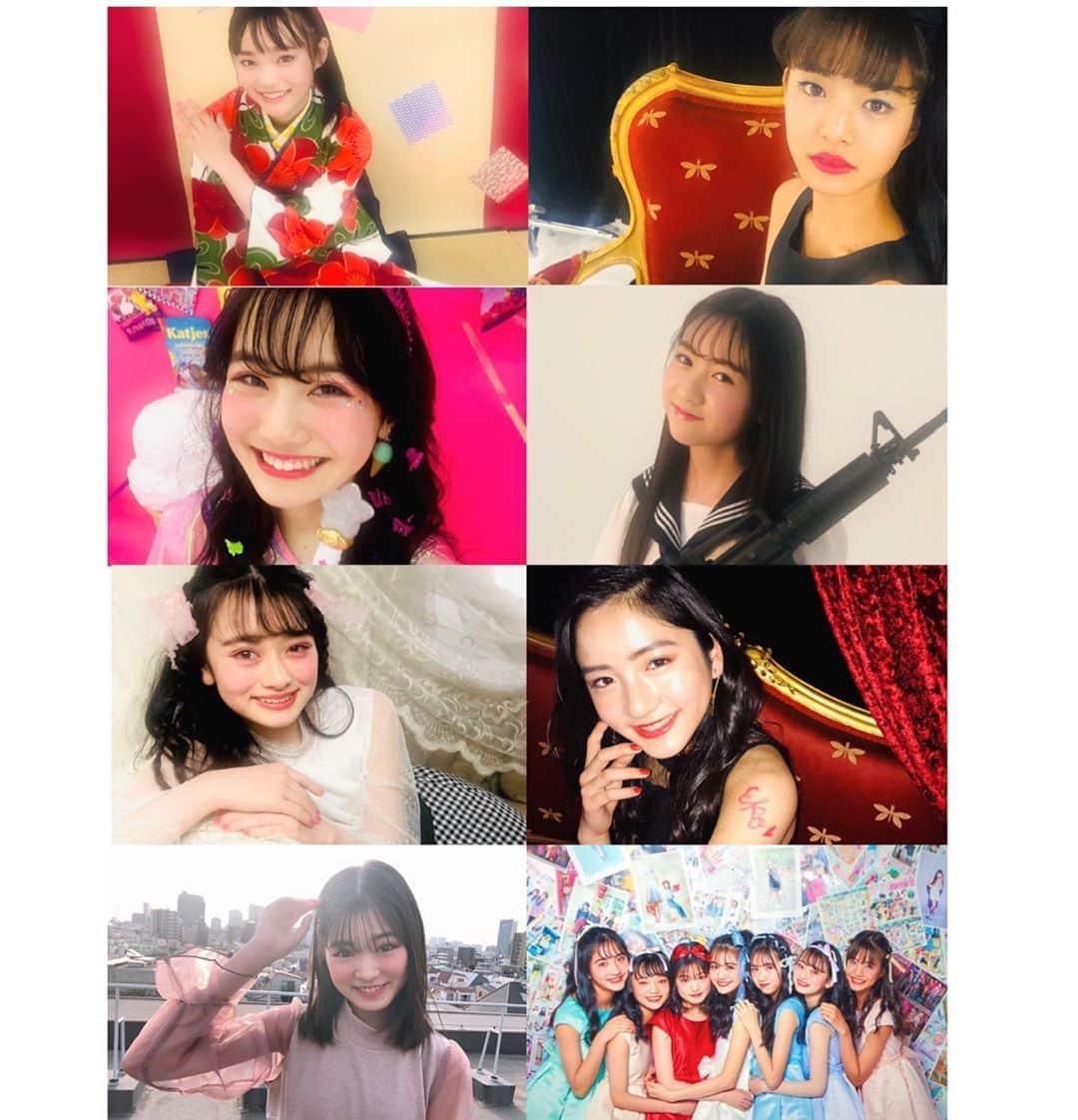 ニコ☆プチのインスタグラム：「📸💝😘 . . . . #石山えこ  #入江美沙希  #川本結月  #関谷瑠紀  #高比良由菜  #丸山真亜弥  #美月  #20200426」