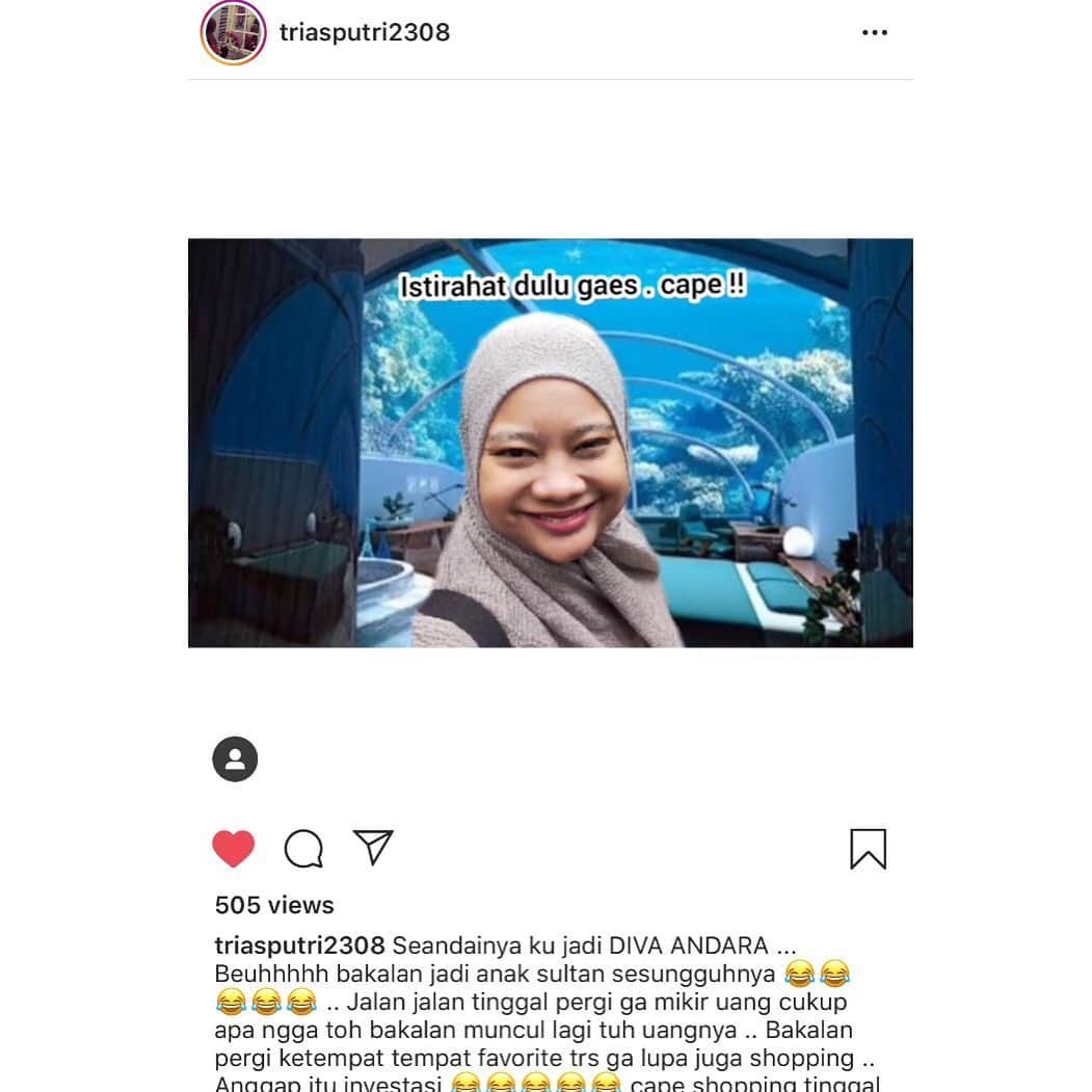 Raffi Ahmadさんのインスタグラム写真 - (Raffi AhmadInstagram)「Selamat yaaa buat @triasputri2308 pemenang Kuis #SahuRansDay3 , Yang mendapatkan Hadiah Umroh🙏🏻 . Buat yang belum beruntung jangan sedih, karna kita akan bagi bagi hadiah umroh setiap harinya😇 . Untuk persyaratan Kuis #SahuRansDay4 ada di slide ke 2☝🏻 Buruan ikutan!! #RansUmrohBarengSicepat #HaluDirumah #SahuRansDay4」4月26日 20時13分 - raffinagita1717