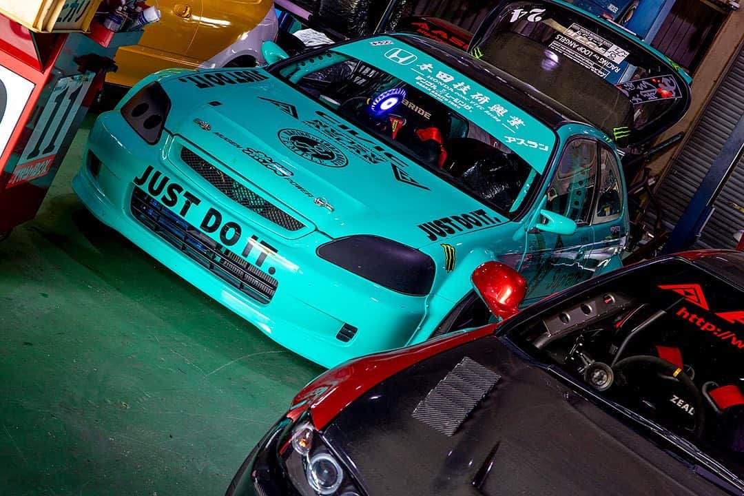 のインスタグラム：「_ ASLAN K2150 swapped Honda EK9 CIVIC _ _ Shot on 5-May 2019 at ASLAN( @aslan_inc_japan ). _ owner: @ef.ek.200124 photo: @mistbahn _ _ #civic #hondacivic #ホンダシビック #シビック #ctr #acuracsx #ek9 #ekcivic #kswapped #kswap #k2150 #kseries #aslan #アスラン #aslan_inc_japan #osakajdm #kanjo #kanjostyle #kanjoracer #kanjozoku #templeracing #テンプルレーシング #timeattack #timeattackjapan #ctac #tuningcartimeattack #brideseats #trackcarbuild #becauseracecar #hondasontrack」