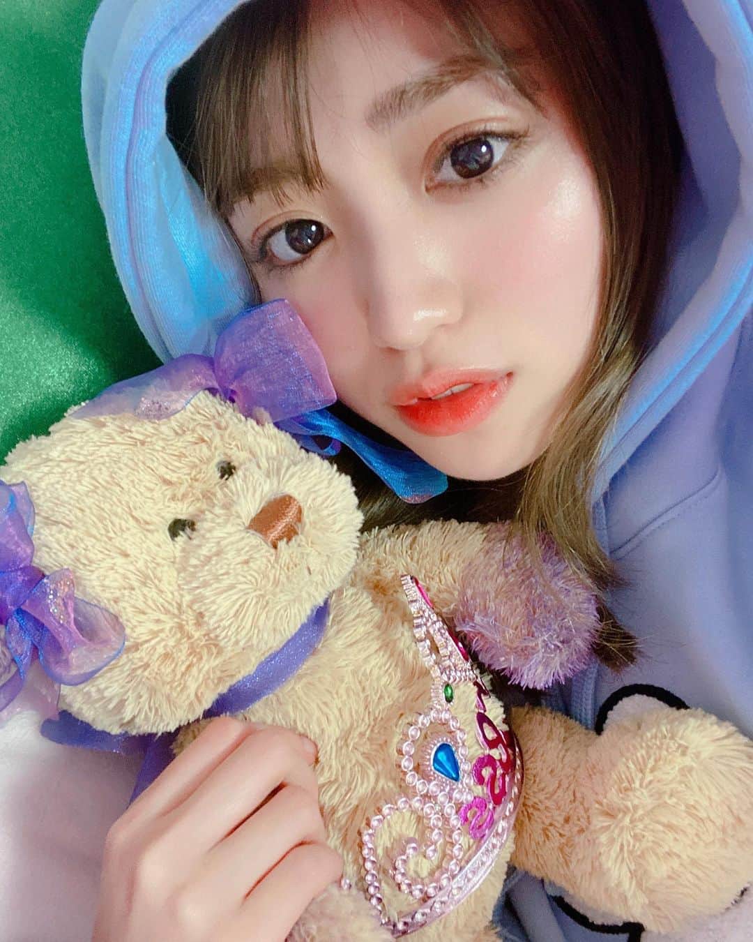 香音さんのインスタグラム写真 - (香音Instagram)「ぐでん。 かのん連載で作ったDIY🐻さん。 . . . さ、久しぶりにちょこっと ...