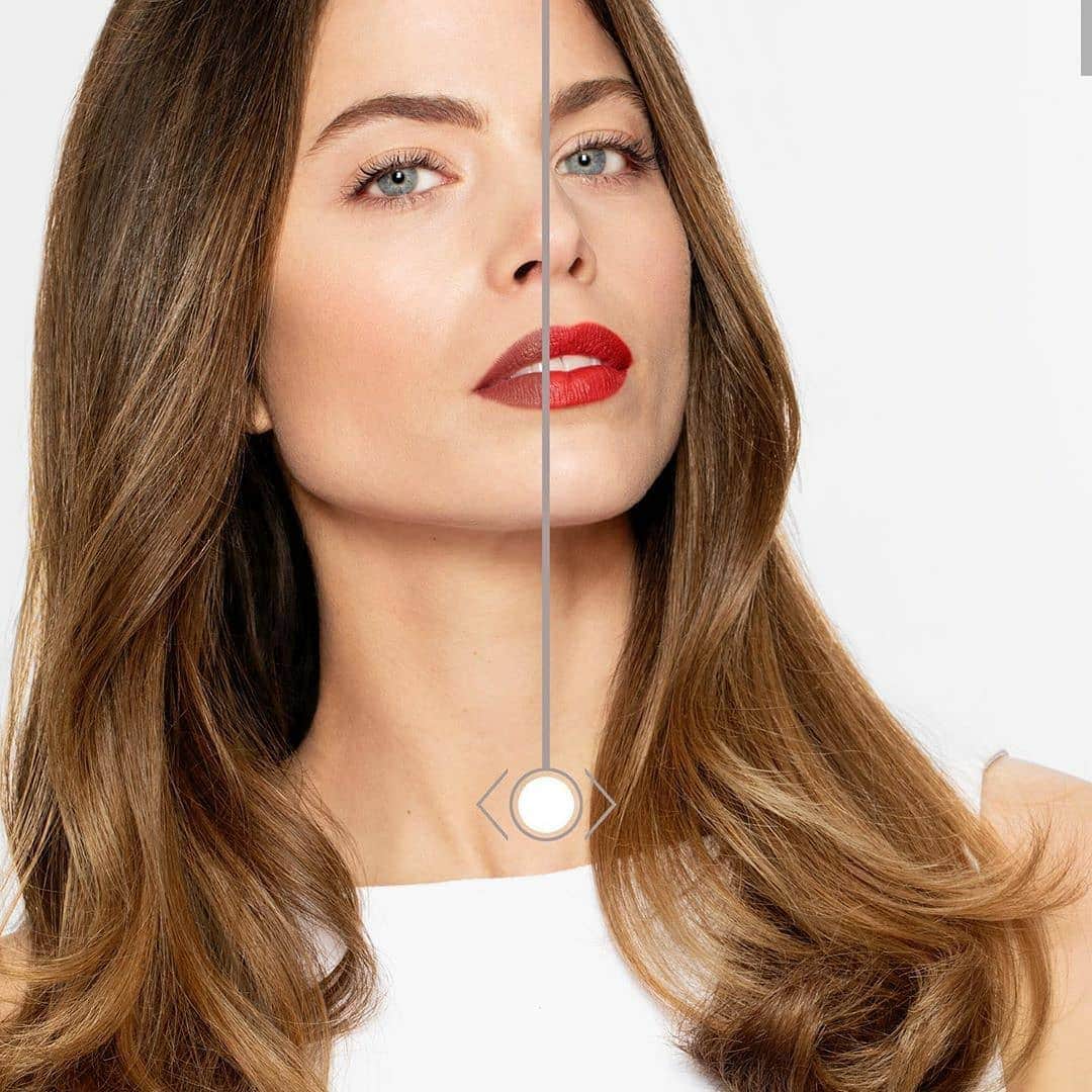 L'Oréal Paris Makeupのインスタグラム：「Before/ After」