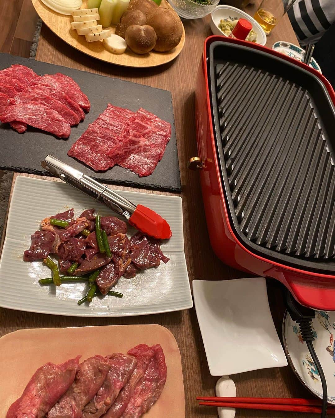 玉木碧さんのインスタグラム写真 - (玉木碧Instagram)「今日は焼肉〜🥩 #おうち時間　#おうちご飯　#家焼肉 #セントフォース　#フリーアナウンサー　#玉木碧」4月26日 23時02分 - tamaki_aoi.official