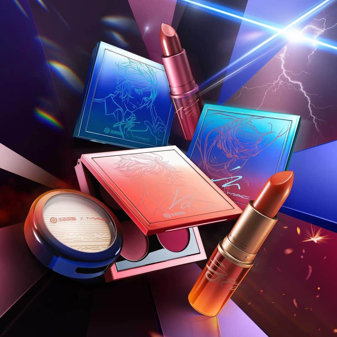 M∙A∙C Cosmetics Japanのインスタグラム：「【明日公式オンラインショップ限定発売】 中国の大ヒットモバイルゲーム「HONOR OF KINGS(王者栄耀)」とのコラボコレクションがM･A･C公式オンラインショップ限定で登場！  ㅤ リップスティック、アイシャドウパレット、フェイスパウダーなど、M･A･Cの人気製品がゲーム内の人気キャラクター達をイメージした限定パッケージでラインアップ✨ ㅤ パッケージで選ぶ？カラーで選ぶ？？ 楽しみ方はあなた次第！  ㅤ *4月28日(火) 公式オンラインショップ限定発売 ㅤ #MACHonorOfKings #MACアーナーオブキングス ㅤ ※画像内に日本未発売の製品もございます。」