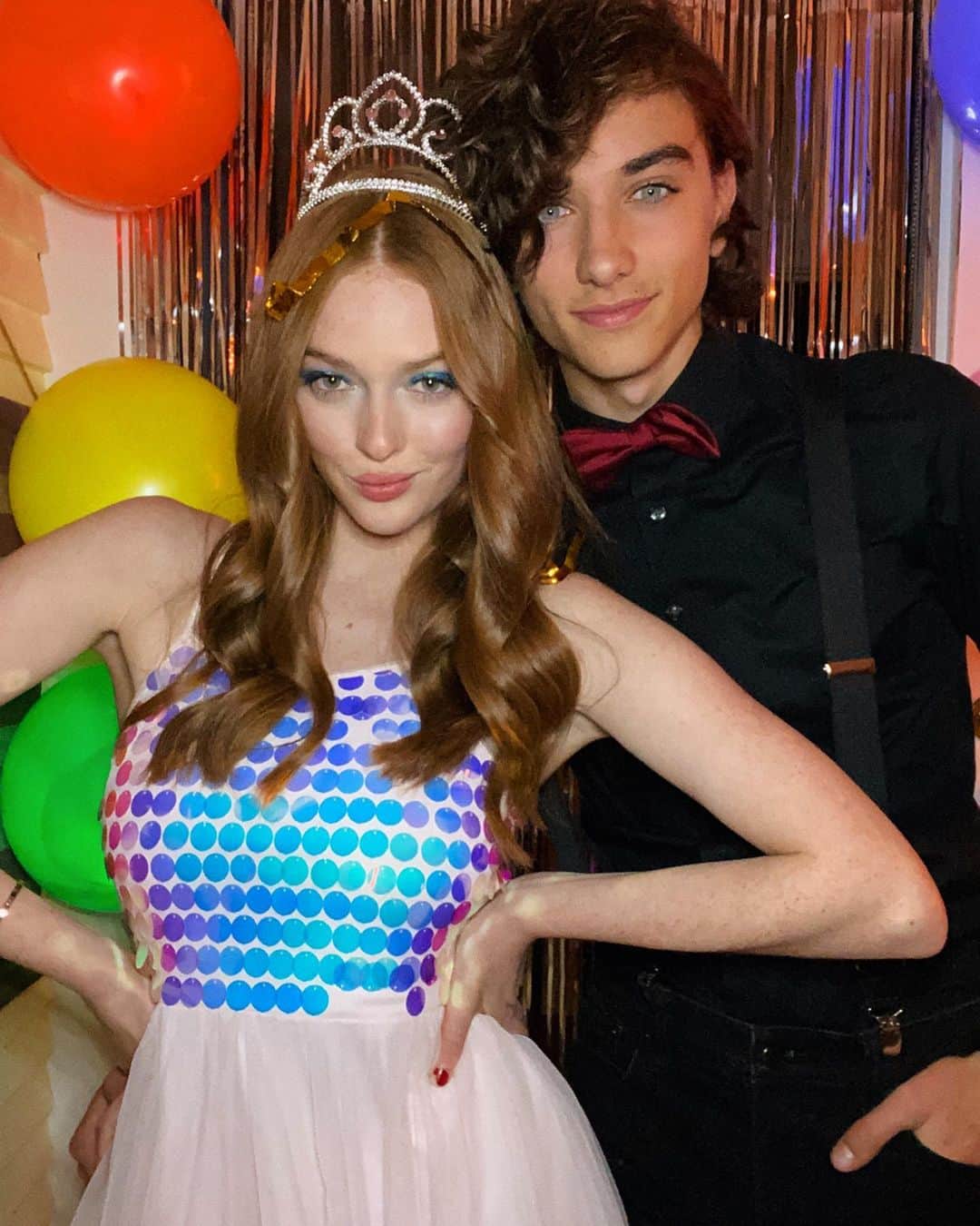 Larsen Thompsonさんのインスタグラム写真 - (Larsen ThompsonInstagram)「Quarantine calls for creating your own prom at home❤️🥰 Check out my Tik Tok @larsenthompson to see how this magical night went...」4月27日 5時07分 - larsenthompson