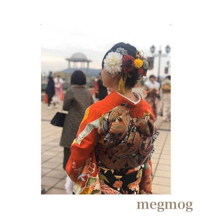 成人式 七五三髪飾り、コサージュのmegmogのインスタグラム