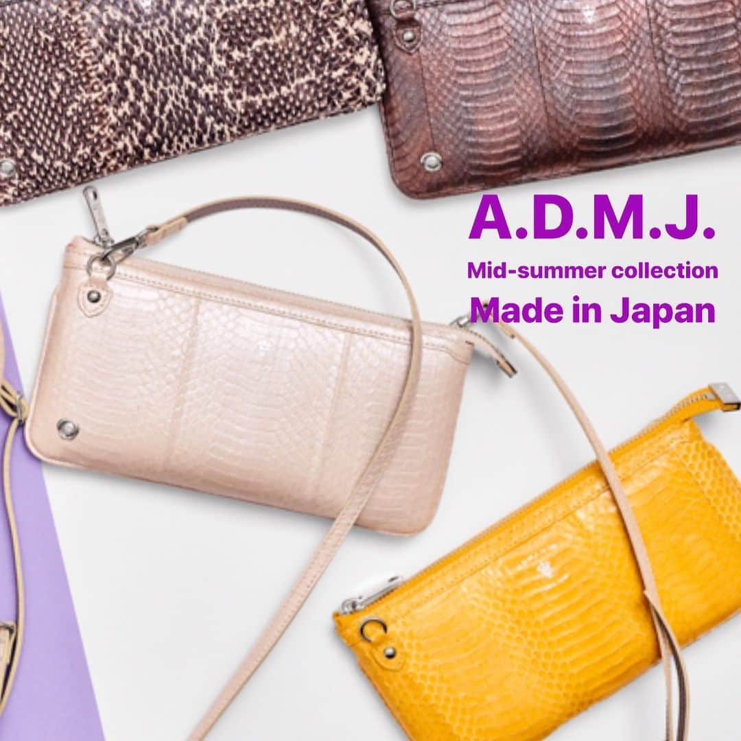 A.D.M.J.co.,Ltdさんのインスタグラム写真 - (A.D.M.J.co.,LtdInstagram)「#ADMJ #admjofficial #pouch #wallet #purse #madeinjapan #バッグ　#お財布ポーチ　#ポーチ」4月27日 7時59分 - admjofficial_bag