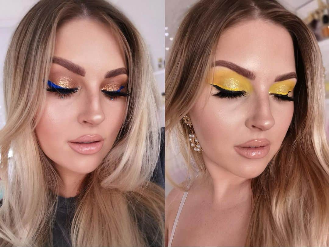 Shannonのインスタグラム：「Would you pick the left or right? Comment below 💕🥰 both of these are on my channel NOW! 🎥 what did you get up to this weekend? I did absolutely nothing except exist lmao 😴」
