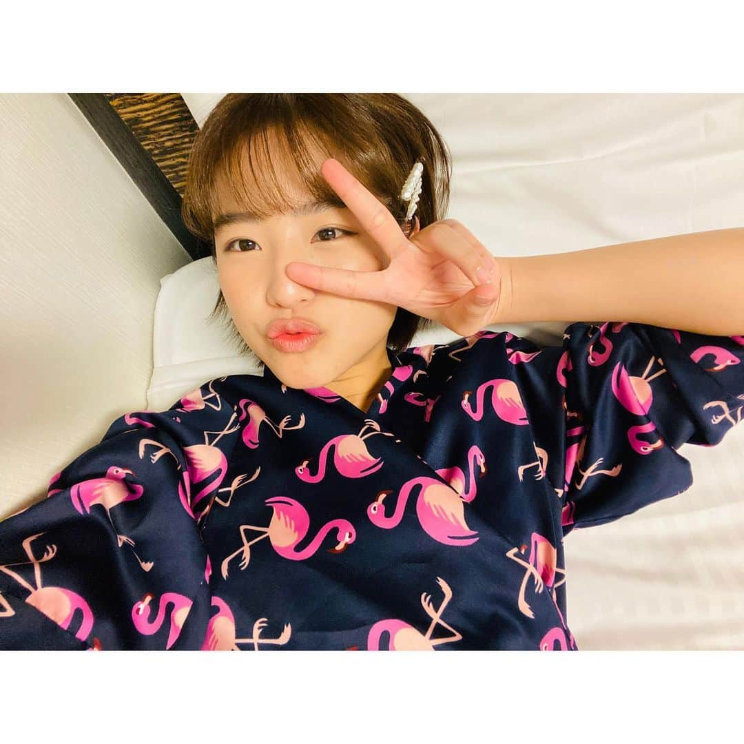 仲川遥香さんのインスタグラム写真 - (仲川遥香Instagram)「おうち時間❤️*パジャマは元JKT48の子からもらいました。  Dirumah aja❤️ * ini baju tidur dari @jcvrnd19  heheh  #stayathome #dirumahaja #indonesia #japan #bajutidur #harukanakagawa #ジャカルタ生活 #おうち時間 #パジャマ #インドネシアタレント #仲川遥香」4月27日 19時46分 - haruuuu_chan